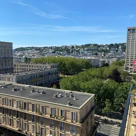Appartement Perret Vue Sur Mer Le Havre Exterior foto